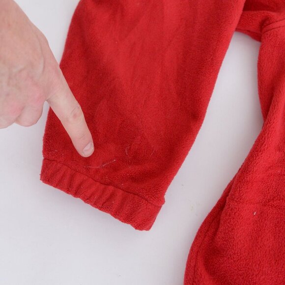 Northern Reflections Red Embroidered Skaters Winter Fleece Zip Up Sweater Xl - Picture 11 of 12